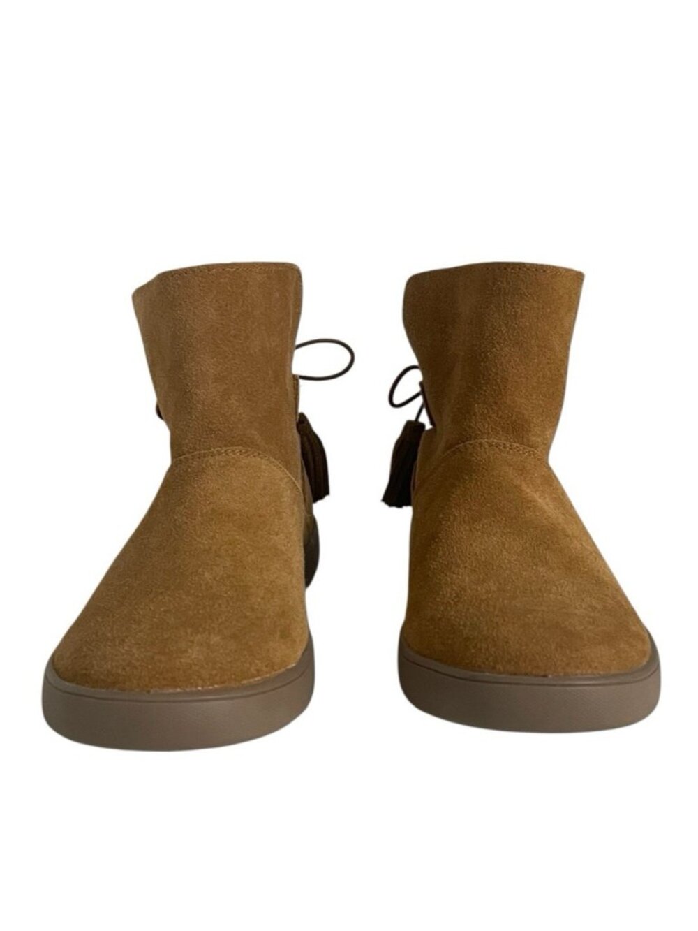 Koolaburra UGG Skyller Ankle Boots Size 6 Suede Tassel Booties Womens 1092579 - Picture 2 of 7